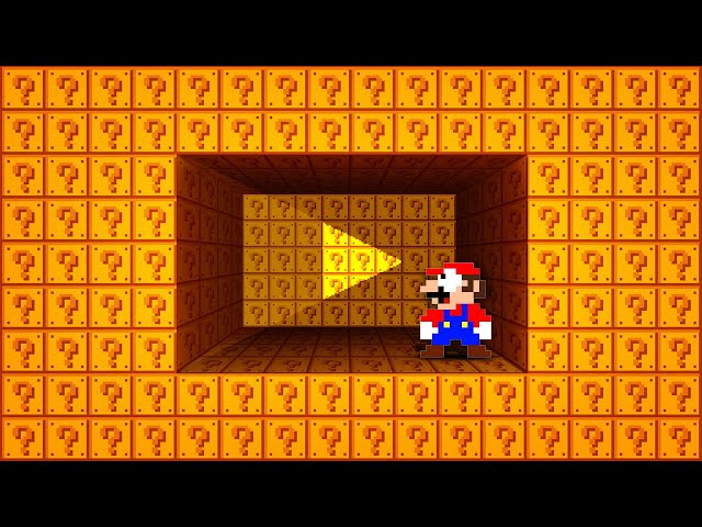 Can Mario Gain 1.000.000 Gold Question Blocks Award in New Super Mario Bros. Wii?
