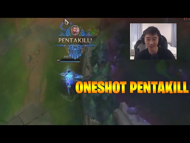 Perfect One Shot Pentakill - LoL Daily Moments Ep 2043