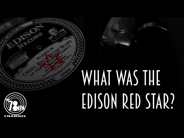Edison RED STAR records