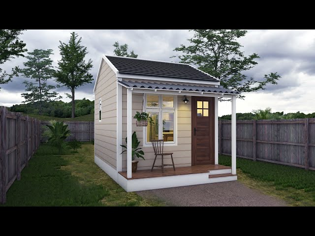 Tiny House Design (  3 x 4 Meters , 12m²  )