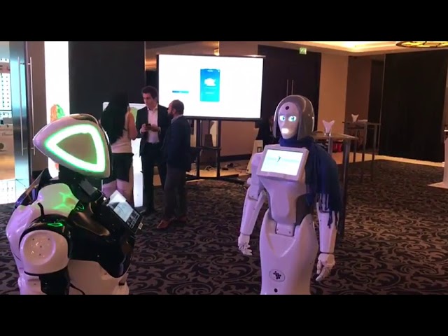When Robots meet .... Duabi UAE Robot / Video by Action To Action youtube channel