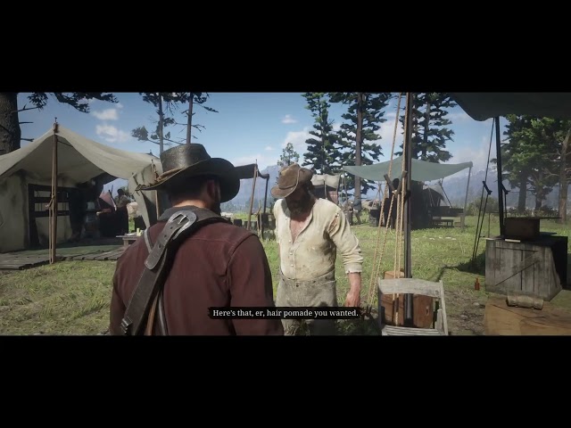 MC | Arthur knows what Bill actually will use the hair pomade for | RDR2