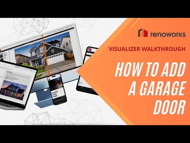 How to Add a Garage Door (The New Renoworks Pro)