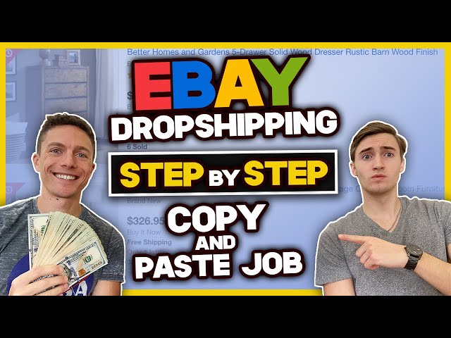 How To DROPSHIP On Ebay As A Beginner STEP By STEP (Copy And Paste Job)