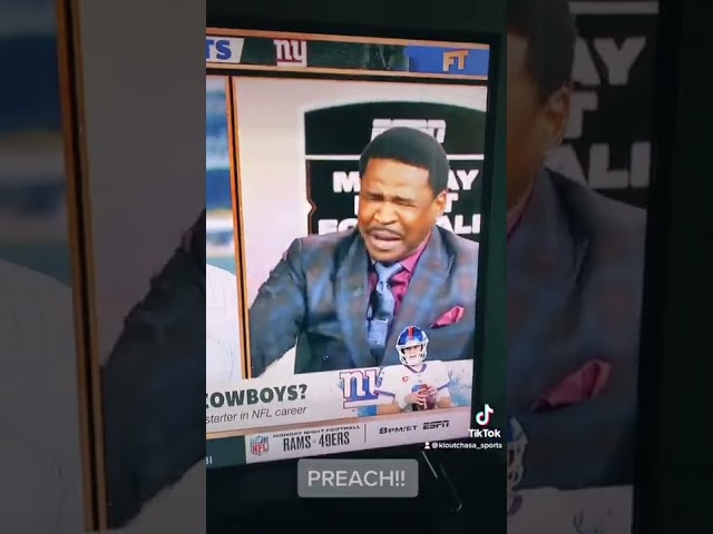 Michael Irvin is wilding on First Take! 😂😂