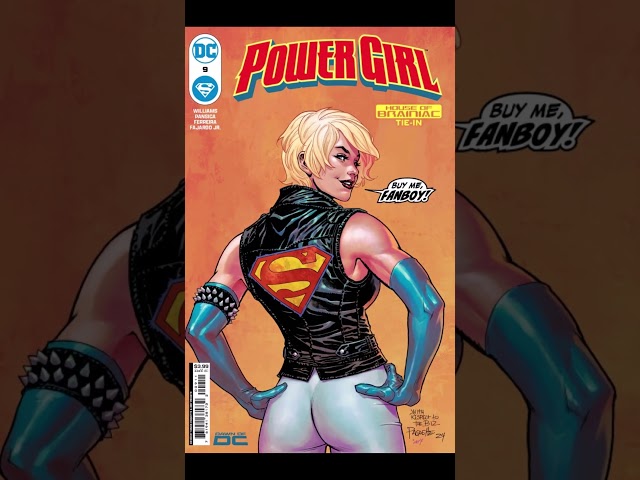 POWER GIRL Costumes!!!👉Old vs New??? #shorts #supergirlcw #comic #marvel #supergirl #comicbook