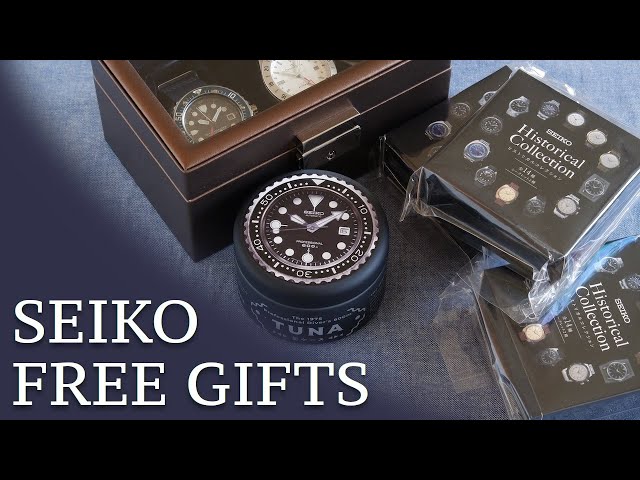 Seiko Free Gifts in Japan