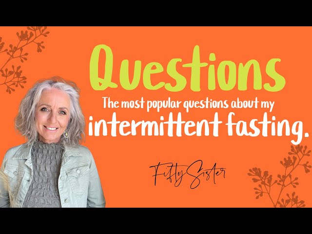 Intermittent fasting - your most popular questions #intermittentfasting