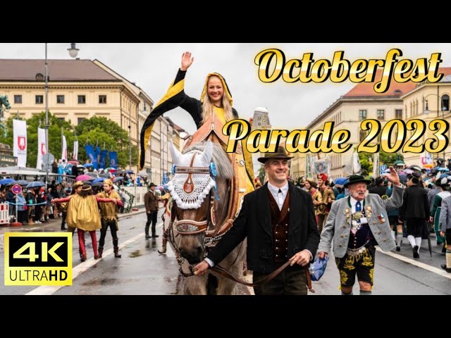 Bavarian Traditions on Display: Oktoberfest Parade 2023 I Germany 🇩🇪