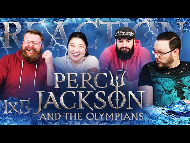 Percy Jackson and the Olympians 1x5 REACTION!! "A God Buys Us Cheeseburgers"