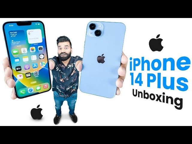 New iphone14 plus phone Unboxing ✨⚡with Apple A15 Bionic chip#ytshorts #technicalguruji#viral✨⚡