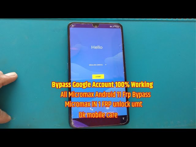 Micromax IN 1 FRP unlock umt | All Micromax Android 11 Frp Bypass | Bypass Google Account 100% Work