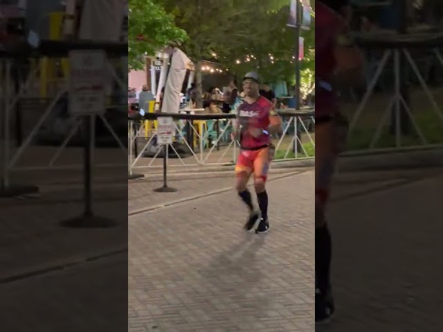 Ironman Texas Run Finish 2022