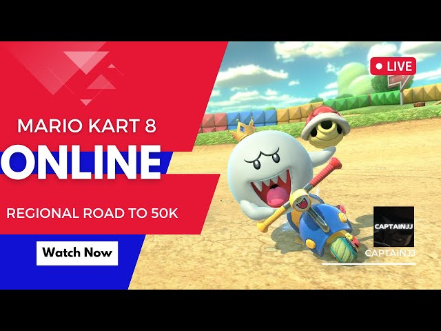 Live: Mario Kart 8: Road To 55K VR