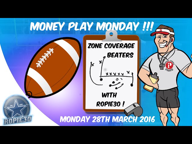 Cover 2 , 3 , 4 , 6 Freckin Zone  Everything CVG Killer - Money Play Monday -  Madden 16
