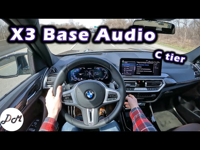 2022 BMW X3 – 12-speaker Sound System Review | Apple CarPlay & Android Auto
