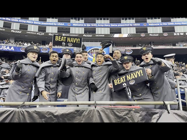 VIDEO NOW: Army Cadets cheering