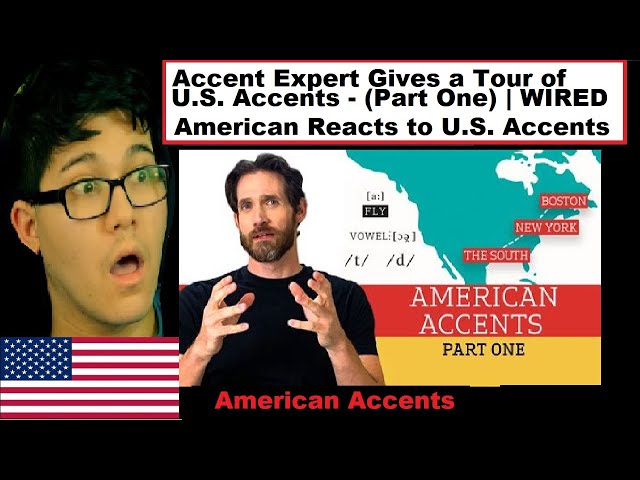 American Reacts to Accent Expert Gives a Tour of U.S. Accents - (Part One) | WIRED | Reaction
