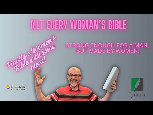 Finally! A Women’s Study Bible With Substance!
