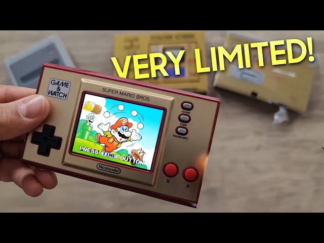 Silent Unboxing // Nintendo Game & Watch console - Super Mario Bros // ASMR