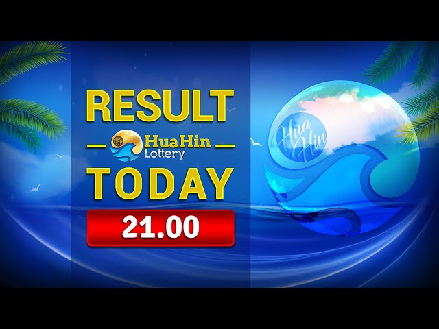 HUAHIN LOTTERY NIGHT RESULT TODAY LIVE STREAMING : JANUARY 21, 2024 AT 21:00 PM