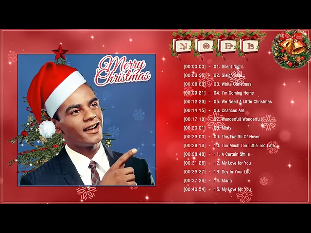 Johnny Mathis Christmas Songs Album ( 1958 ) Best Christmas Songs Ever [ Full Album ]