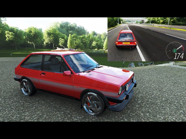 Ford Fiesta XR2 1981 Modifications And Top Speed 174 Mph - Forza Horizon 4