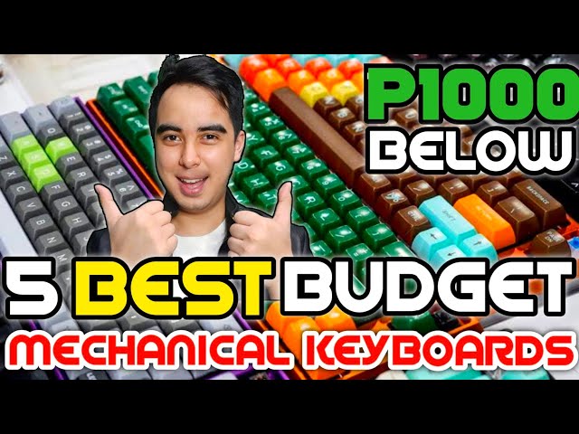 5 Budget Mechanical Keyboards Philippines (Under P1000)