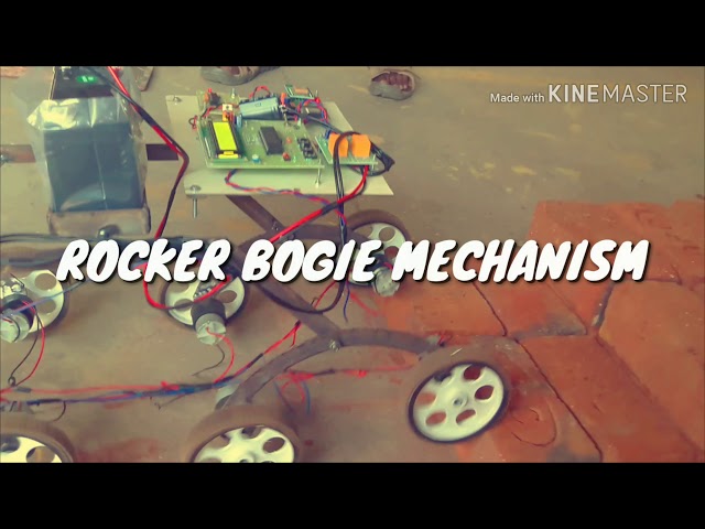 Best engineering projects for final years / Rocker Bogie Mechanism