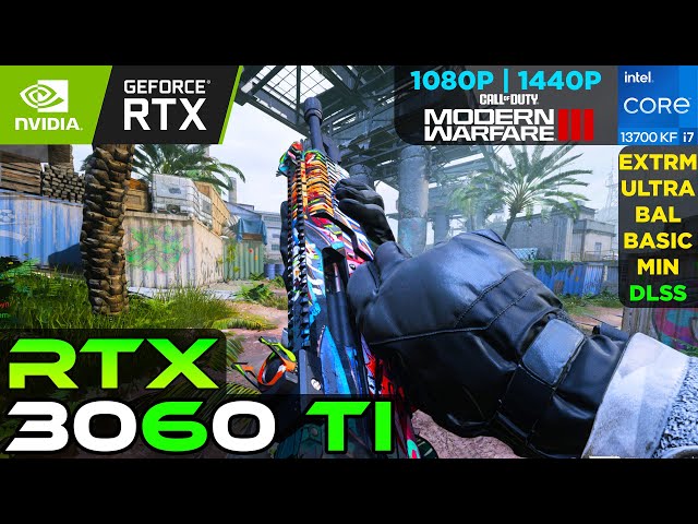 Call of Duty: Modern Warfare 3 - RTX 3060 Ti (1080p/1440p) | All Settings