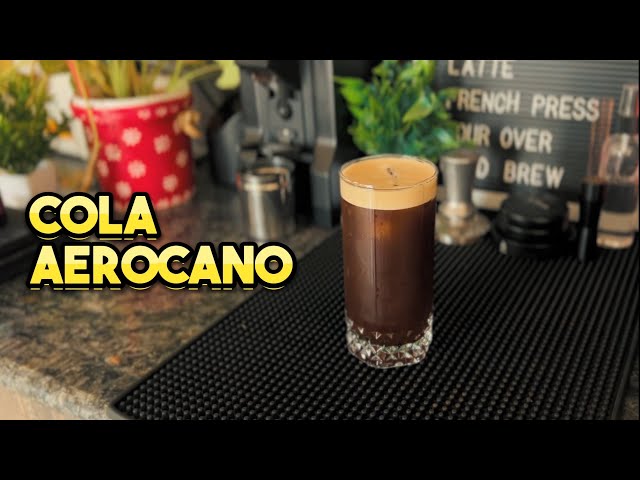 Cola Aerocano! 🧊 My summer favourite