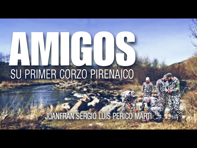 TRIPLETE DE CORZOS EN PIRINEOS!! RECORD PERSONAL!!