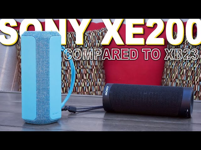 Sony XE200 Review And Compared to Sony XB23 - It Got The XE300 Treatment