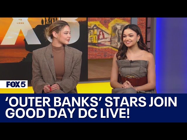"Outer Banks" stars Madelyn Cline and Madison Bailey join Good Day DC live in studio! | FOX 5 DC