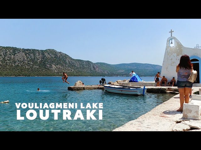 Lake Vouliagmeni: Loutraki Beaches, Greece | Λίμνη Βουλιαγμένης, Λουτράκι