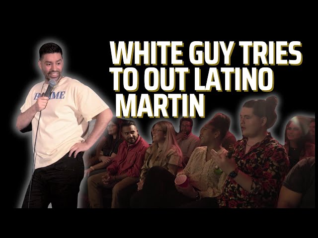 White Guy tries to out Latino Martin | Martin Amini | Comedy | Crowd Work