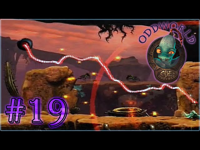 Progressing Through Scrabania!!  - Oddworld: Abe's Oddysee (PS1) - Gameplay Walkthrough - Part 19