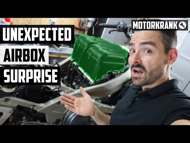 AirBox Surprise! Oil Change, Air Filter, Spark Plugs and Coolant - Kawasaki ZZR 600 Episode 3