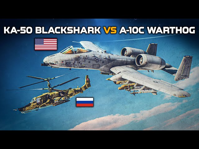 A-10C Warthog Vs Ka-50 Blackshark | Fixed Wing Vs Helo | Digital Combat Simulator | DCS |