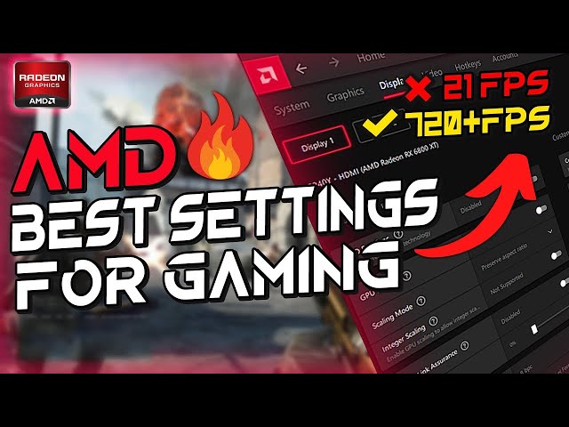 🔧AMD RADEON BEST SETTINGS GUIDE 🔥 HOW TO OPTIMIZE AMD FOR GAMING| | FIX FPS DROPS & BOOST FPS 2022✔️