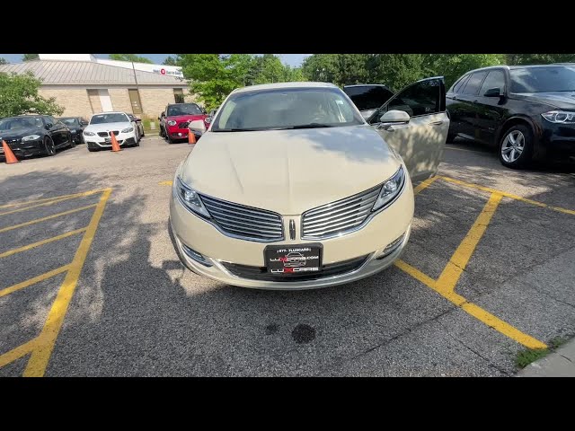 2016 Lincoln MKZ_Hybrid Leather Rear View Camera Heated Front Seats Blueto Northbrook, Arlingto...