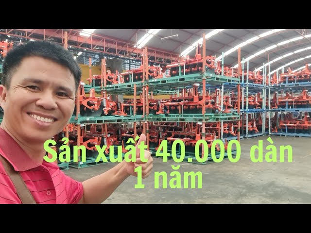 Tại sao nhiều người thích dùng dàn cày Thái Lan? Nhà máy sản xuất dàn cày Siam Kubota Thái có gì?