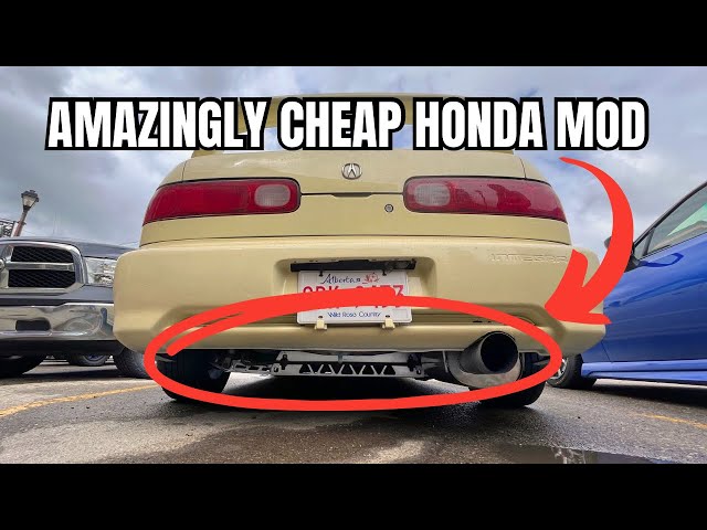 BEST HONDA MOD for the REAR END