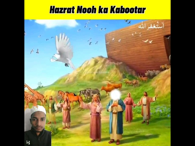 Hazrat nuh aur Kauwa aur kabutar ka Vakya #viralvideo