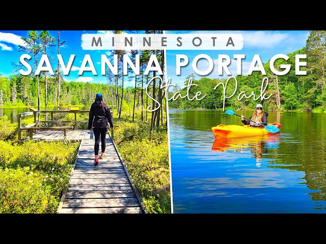 SAVANNA PORTAGE STATE PARK | Minnesota Kayaking & Hiking