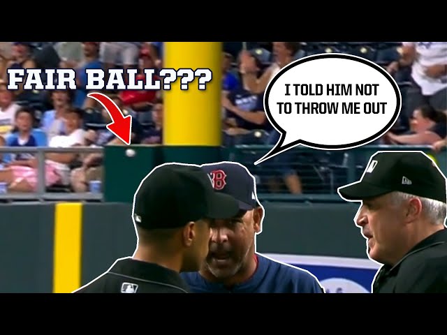 Ump thinks manager wants to be ejected so he ejects him, a breakdown