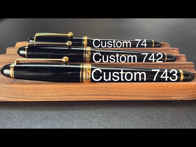 Pilot Custom 74 Series - 3 Pens from ‘92