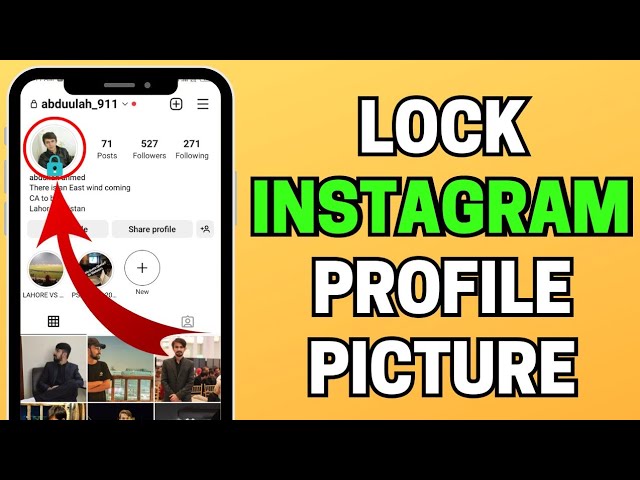 How to Lock Your Profile Picture on Instagram (2023)