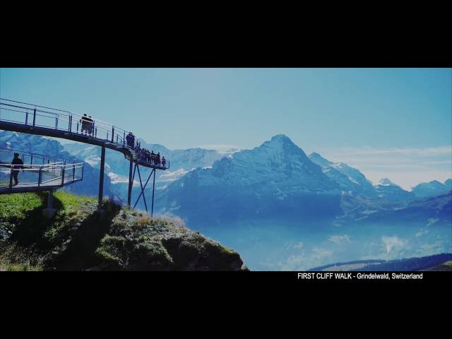 FIRST CLIFF WALK - Grindelwald, Switzerland 2016
