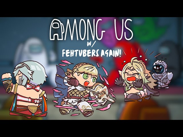 BUTTERING EVERYONE'S BISCUITS | Among Us w/ FEHtubers #2 (Hosted by Oblivionknight) | Taqtik